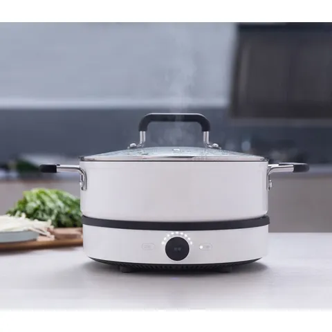 Nồi Lẩu Xiaomi Mijia 4L Hợp Kim Nhôm Thép Inox 430 Không Gỉ - Nồi Chống Dính Cho Bếp Điện Từ, Nấu Lẩu Thích Hợp Cho Gia Đình