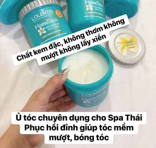 Hấp Dầu Lolentis Hair Spa 500ml - Phục Hồi Tóc Hư Tổn, Dưỡng Ẩm Mềm Mượt, Khôi Phục Sức Sống Tự Nhiên Cho Tóc
