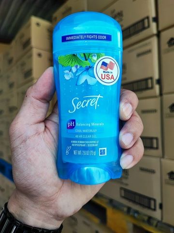 Lăn Khử Mùi Secret Clear Gel Cool Waterlily 73gr