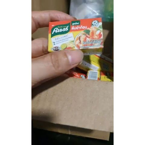 Viên Cốt Lẩu Tomyum Knorr Chua Cay Thái Lan - Súp Đậm Đà Thái - Hương Vị Truyền Thống Ngay Tại Nhà