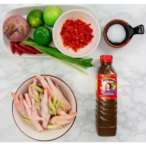 Mắm trộn gỏi đu đủ Somtum Thái Lan Bà Đẹc cao cấp 400ml - Gia vị chuẩn Thái cho món ăn ngon, đạt tiêu chuẩn GMP và HACCP