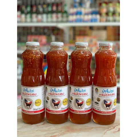 Sốt chua ngọt Thái Lan Maepranom - Sốt ớt chấm gà 260g - Gia vị tuyệt vời cho món chiên, nướng, BBQ