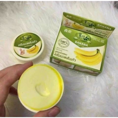 Kem Nứt Gót Chân Chiết Xuất Chuối & Bơ Hạt Mỡ - Dưỡng Da Mềm Mại & Chống Nứt Gót Chân Thái Lan