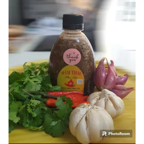 Mắm Thái 300ml Pha Sẵn Để Chấm Hải Sản và Làm Gỏi Somtum - Gia Vị Tiện Lợi Dùng Ngay, Nguyên Liệu Tươi Ngon