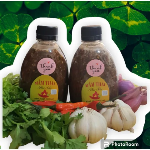 Combo 2 Chai Mắm Thái Pha Sẵn 300ml - Gia Vị Chấm Ăn Bún, Gỏi Somtum, Hải Sản Tiện Lợi