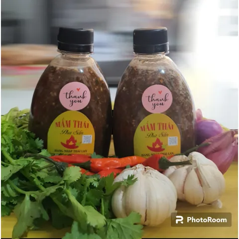 Combo 2 Chai Mắm Thái Pha Sẵn 300ml - Gia Vị Chấm Ăn Bún, Gỏi Somtum, Hải Sản Tiện Lợi