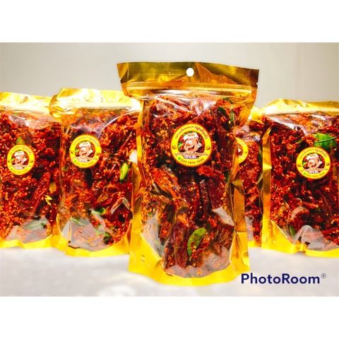 Snack Ớt Thái Lan Chiên Giòn - Gói 120g Vị Cay Nhẹ, Giòn Rụm, Ăn Vặt Ngon Miệng, Phù Hợp Trộn Cơm, Trộn Gỏi