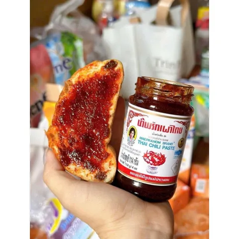 Sốt Ớt Thai Chili Paste 228g Thái Lan - Gia Vị Nêm Món Tom Yum, Bánh Mỳ, Snack, Salad - Nguyên Liệu Nấu Ăn Thái Lan