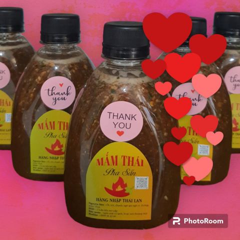 Bộ 3 Chai Mắm Thái Pha Sẵn 300ml - Gia Vị Đặc Biệt Dùng Làm Gỏi Somtum, Chấm Bánh Tráng, Hải Sản Thơm Ngon
