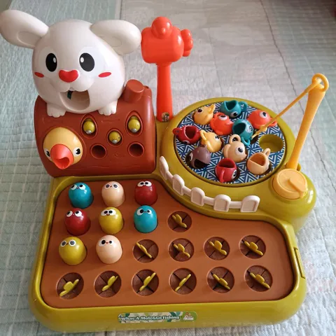 Bộ Đồ Chơi Thông Minh Nông Trại Vui Vẻ Happy Farm 4in1 - Trò Chơi Giáo Dục Phát Triển Trí Tuệ Cho Bé 3 Tuổi Trở Lên