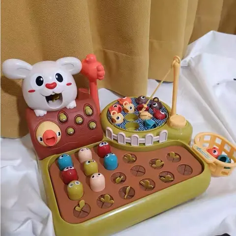 Bộ Đồ Chơi Thông Minh Nông Trại Vui Vẻ Happy Farm 4in1 - Trò Chơi Giáo Dục Phát Triển Trí Tuệ Cho Bé 3 Tuổi Trở Lên