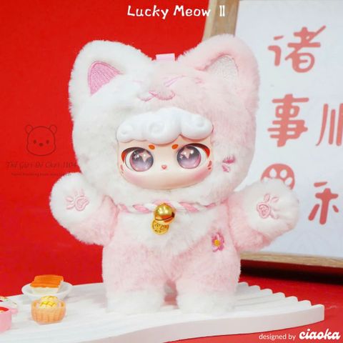 Blindbox Lucky Meow II Ciaoka Chính Hãng - Bộ Sưu Tập Mèo Thần Tài - Hộp Mù Ngẫu Nhiên