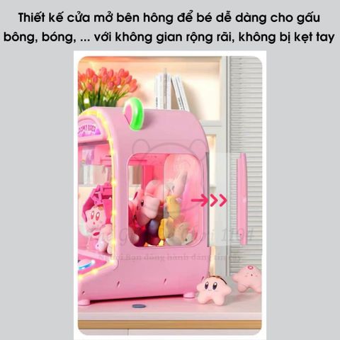 Máy Gắp Thú Mini CUTE BEAR - Đồ Chơi Gắp Thú Bông Cỡ Lớn, Thiết Kế Đáng Yêu, Dành Cho Mọi Lứa Tuổi, Quà Tặng Tuyệt Vời