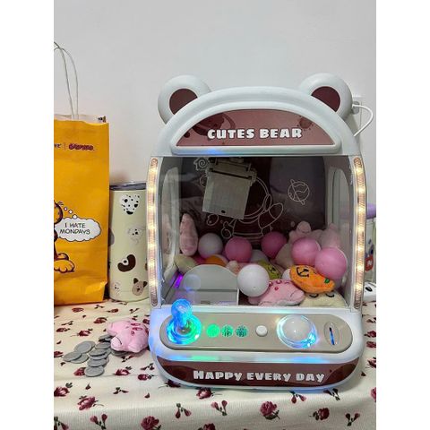 Máy Gắp Thú Mini CUTE BEAR - Đồ Chơi Gắp Thú Bông Cỡ Lớn, Thiết Kế Đáng Yêu, Dành Cho Mọi Lứa Tuổi, Quà Tặng Tuyệt Vời