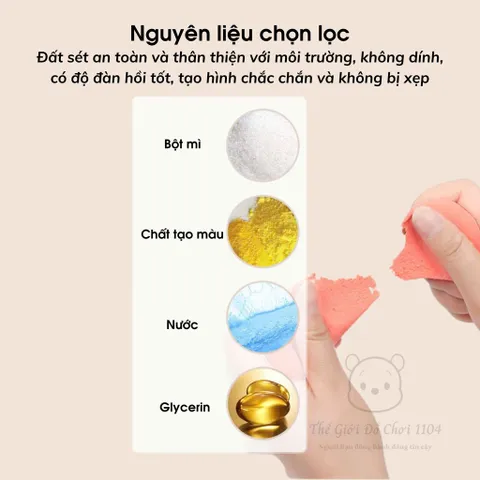 Đất Sét Nhiều Màu Hình Vỏ Trứng - Bộ Đồ Chơi Sáng Tạo An Toàn Cho Bé 13 Túi Màu Rực Rỡ Phát Triển Kỹ Năng và Tư Duy