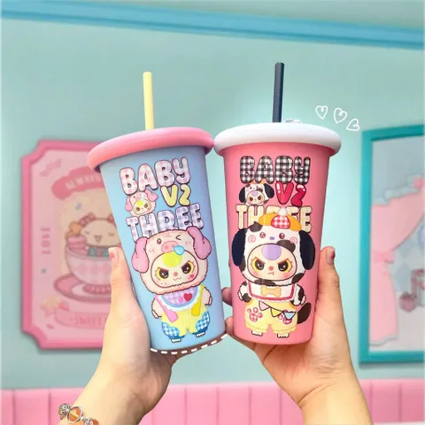 Ly Mù Baby Three Kèm Hộp – Blind Cup Ngẫu Nhiên - Mở Túi Mù, Nhận Ly Cực Yêu