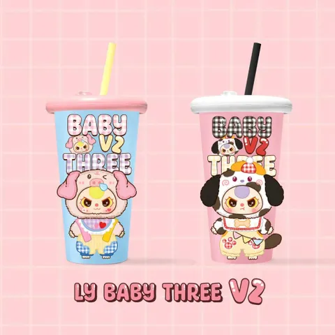 Ly Mù Baby Three Kèm Hộp – Blind Cup Ngẫu Nhiên - Mở Túi Mù, Nhận Ly Cực Yêu