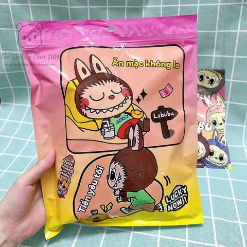 Túi Mù Test Nhân Phẩm Labubu & Kuromi - Quà Tặng Bất Ngờ Cho Bé Trẻ Em Với Đồ Chơi Mini và Phụ Kiện Dễ Thương