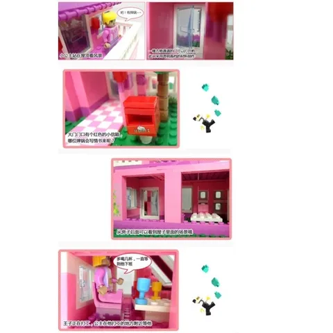 [ HOT ] Đồ chơi lắp ráp LEGO Villa FARYLAND cho bé gái (576 mảnh) Tphcm