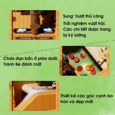 Đồ chơi bắn khủng long bằng tia Laser dùng pin sạc, Đồ chơi giải trí cho bé