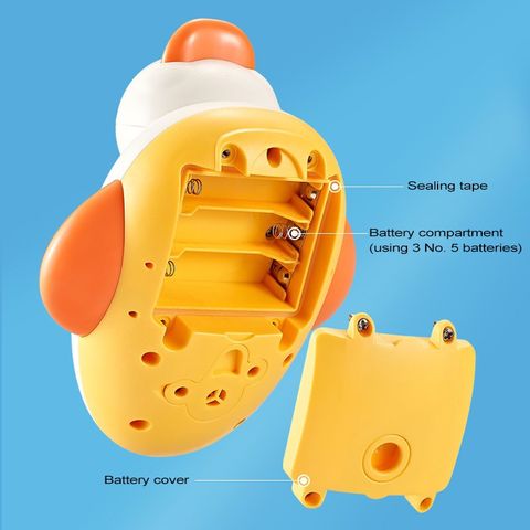 Đồ chơi nhà tắm vịt phun nước 9 món 4 chức năng phát triển não bộ