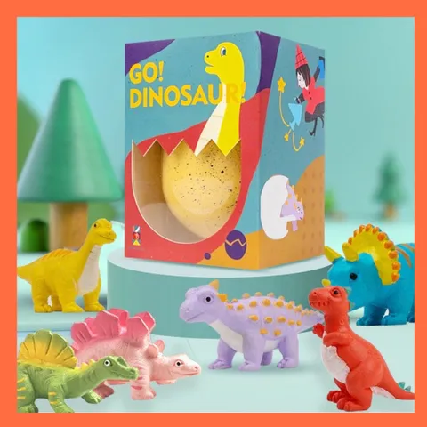 Trứng khủng long thần kỳ ngâm nước tự nở Go Dinosaur - Cỡ lớn - Kích thích sự tò mò cho trẻ - thegioidochoi1104