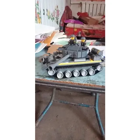 Đồ chơi lắp ráp Lego xe tăng cho bé 360 mảnh ghép, thế giới đồ chơi 1104
