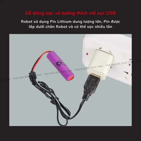 Combo Robot Chiến Đấu Có Tay Cầm Điều Khiển Từ Xa, Robot đấm bốc dùng Pin sạc