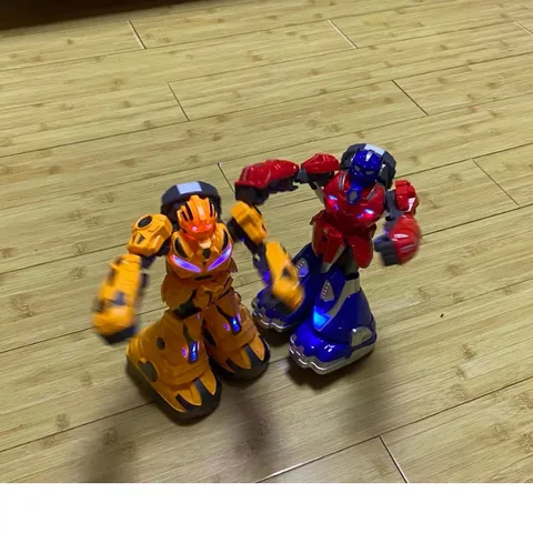 Combo Robot Chiến Đấu Có Tay Cầm Điều Khiển Từ Xa, Robot đấm bốc dùng Pin sạc