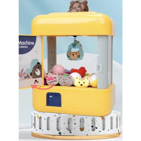 Đồ chơi gắp thú bông mini cho bé Claw Machine Q205 - Cỡ To - Cao 41 cm - Mẫu HOT Noel - thegioidochoi1104