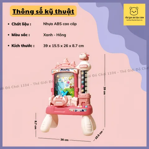 Đồ chơi máy bắt hạt lâu đài