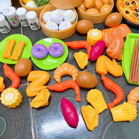 Đồ chơi nấu ăn Dimsum 82 chi tiết cho bé - Hộp to nhựa đẹp - Mô phổng thật - M777 - thegioidochoi1104