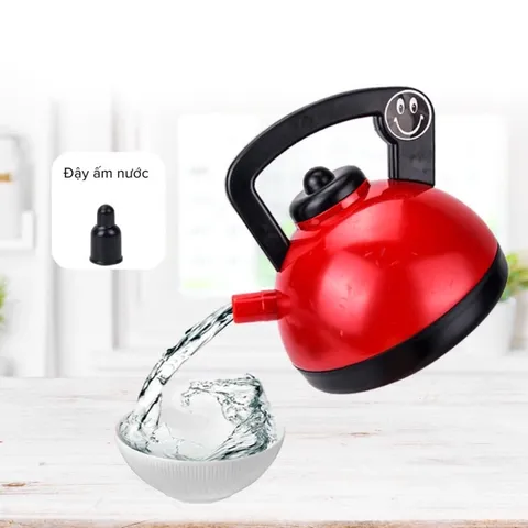 Đồ chơi nấu ăn cho bé Mini Kitchen 36 chi tiết - Màu đỏ - Mô phổng dụng cụ nhà bếp - thegioidochoi1104