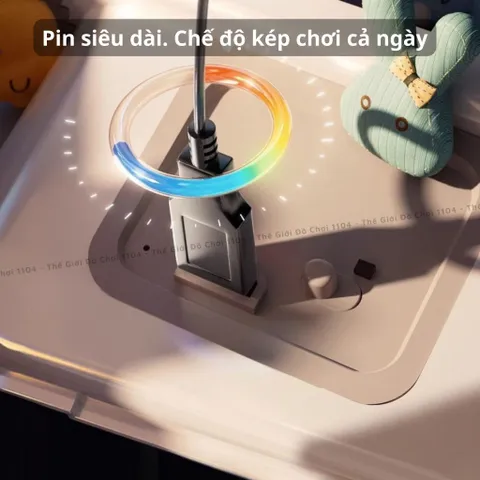 Máy gắp thú mini Phi hành gia cỡ lớn Taodudu tặng kèm thú nhựa phi hành gia, có nhạc, có đèn