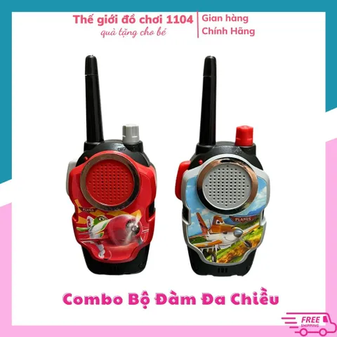 Set Bộ đàm trẻ em kết nối 2 chiều cho bé, khoảng cách kết nối 3km