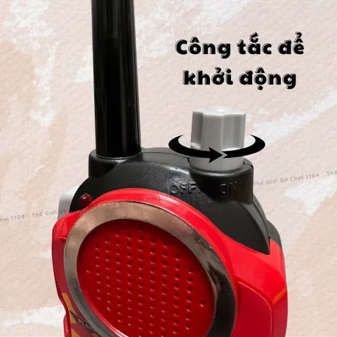 Set Bộ đàm trẻ em kết nối 2 chiều cho bé, khoảng cách kết nối 3km