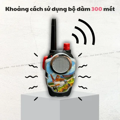 Set Bộ đàm trẻ em kết nối 2 chiều cho bé, khoảng cách kết nối 3km