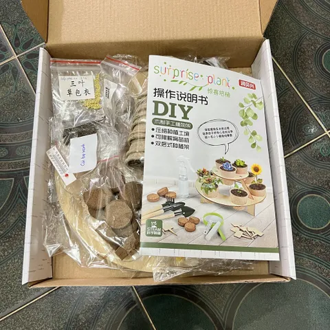 Bộ dụng cụ trồng cây đa năng cho bé DIY hạt giống gieo mầm - giúp trẻ có tinh thần trách nhiệm - thegioidochoi1104
