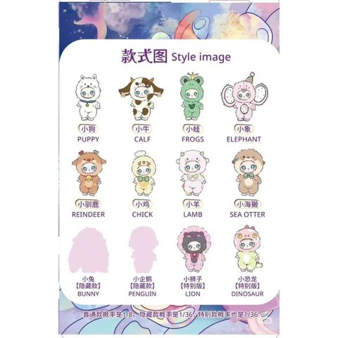 Hộp Quà Đồ Chơi Blindbox Baby Three Liila Zoo 600% - Đã Check Mắt, Blindbag Cho Bé 3 Tuổi, Đồ Chơi Giá Rẻ