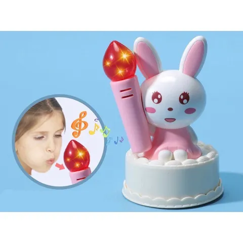 Đồ chơi cắt bánh sinh nhật DIY Music - tiệc trà bánh 85 chi tiết - Hiệu ứng thổi nến - thegioidochoi1104