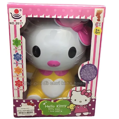 [HOT] Mèo Máy Doraemon Hellokitty Cảm Ứng Biết Nói Chuyện Biết Hát Mèo Thông Minh TPHCM