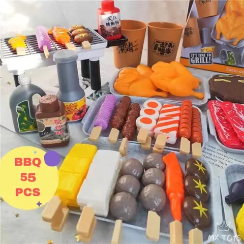 [ HOT ] Bộ Đồ Chơi Nấu Ăn Cho Bé BBQ 55 Chi Tiết Giá Rẻ TpHCM