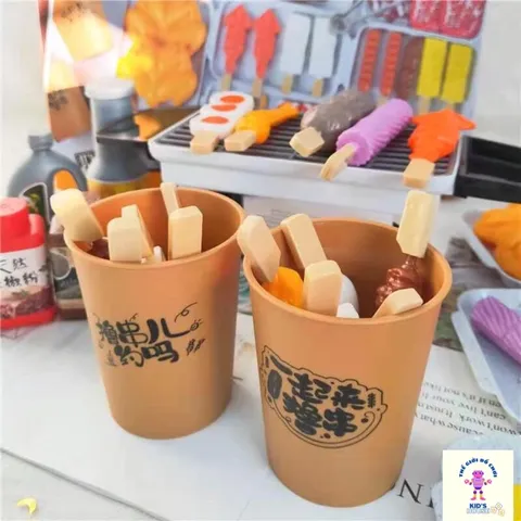 [ HOT ] Bộ Đồ Chơi Nấu Ăn Cho Bé BBQ 55 Chi Tiết Giá Rẻ TpHCM