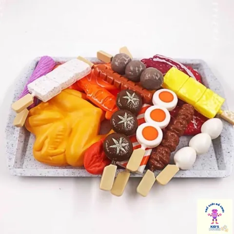 [ HOT ] Bộ Đồ Chơi Nấu Ăn Cho Bé BBQ 55 Chi Tiết Giá Rẻ TpHCM