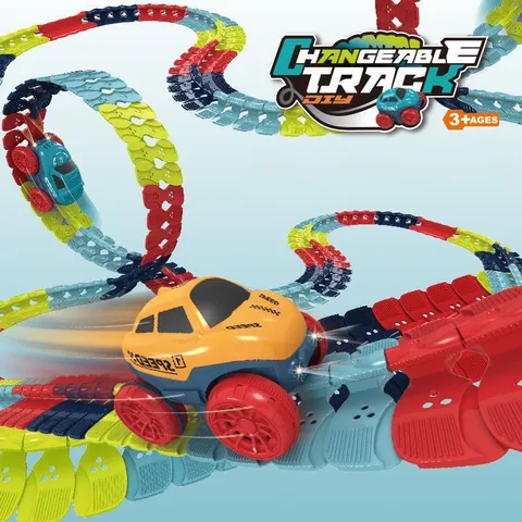Đường đua xe siêu tốc Changeable Track - ô tô leo dây - 184 chi tiết - Vượt mọi địa hình - thegioidochoi1104