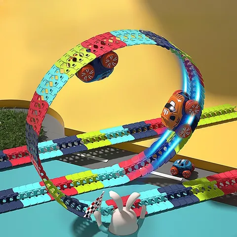 Đường đua xe siêu tốc Changeable Track - ô tô leo dây - 184 chi tiết - Vượt mọi địa hình - thegioidochoi1104