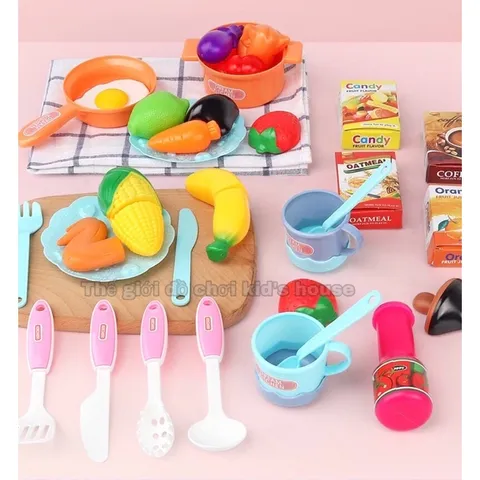 Bộ đồ chơi nhà bếp nấu ăn có lò nướng cỡ Lớn TPHCM