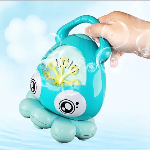 Đồ chơi thổi bong bóng xà phòng cho bé hình con Mực có nhạc vui nhộn TPHCM
