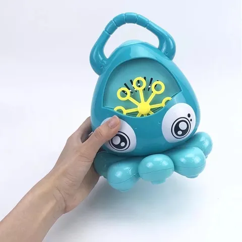 Đồ chơi thổi bong bóng xà phòng cho bé hình con Mực có nhạc vui nhộn TPHCM