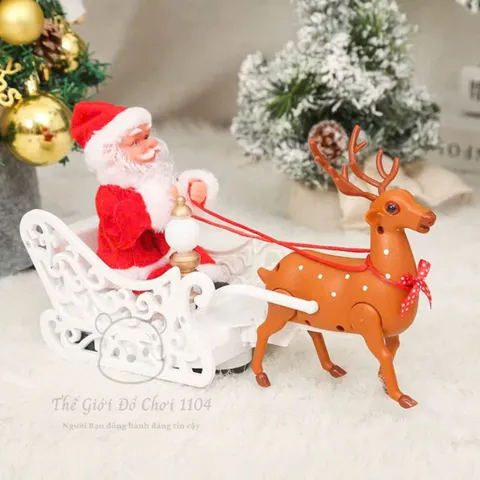 Đồ Chơi Ông Già Noel Độc Đáo - Món Quà Giáng Sinh Hoàn Hảo Cho Bé - Nhiều Chức Năng Thú Vị và An Toàn Cho Trẻ Em